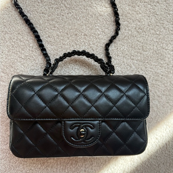Chanel so black mini top handle 24C - Picture 1 of 14